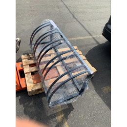 Велопарковка на 7 мест, закруглённая