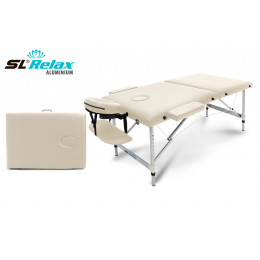 Массажный стол складной Aluminium бежевый BM2723-2 - Start Line