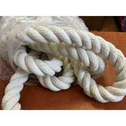 Канат для перетягивания 10м, диаметр 35мм (хлопчатобумажный)
