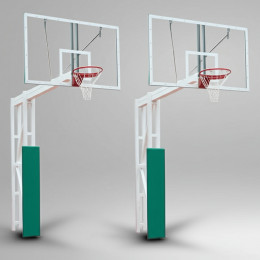 Стойка баскетбольная уличная 225 см с защитой