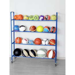 Тележка для мячей на колесиках