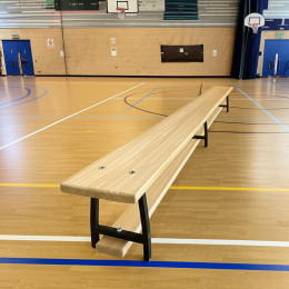 Скамья гимнастическая 4,0м на металлических ножках