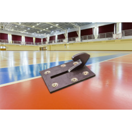 Крепление для гимнастических снарядов к полу Лягушка